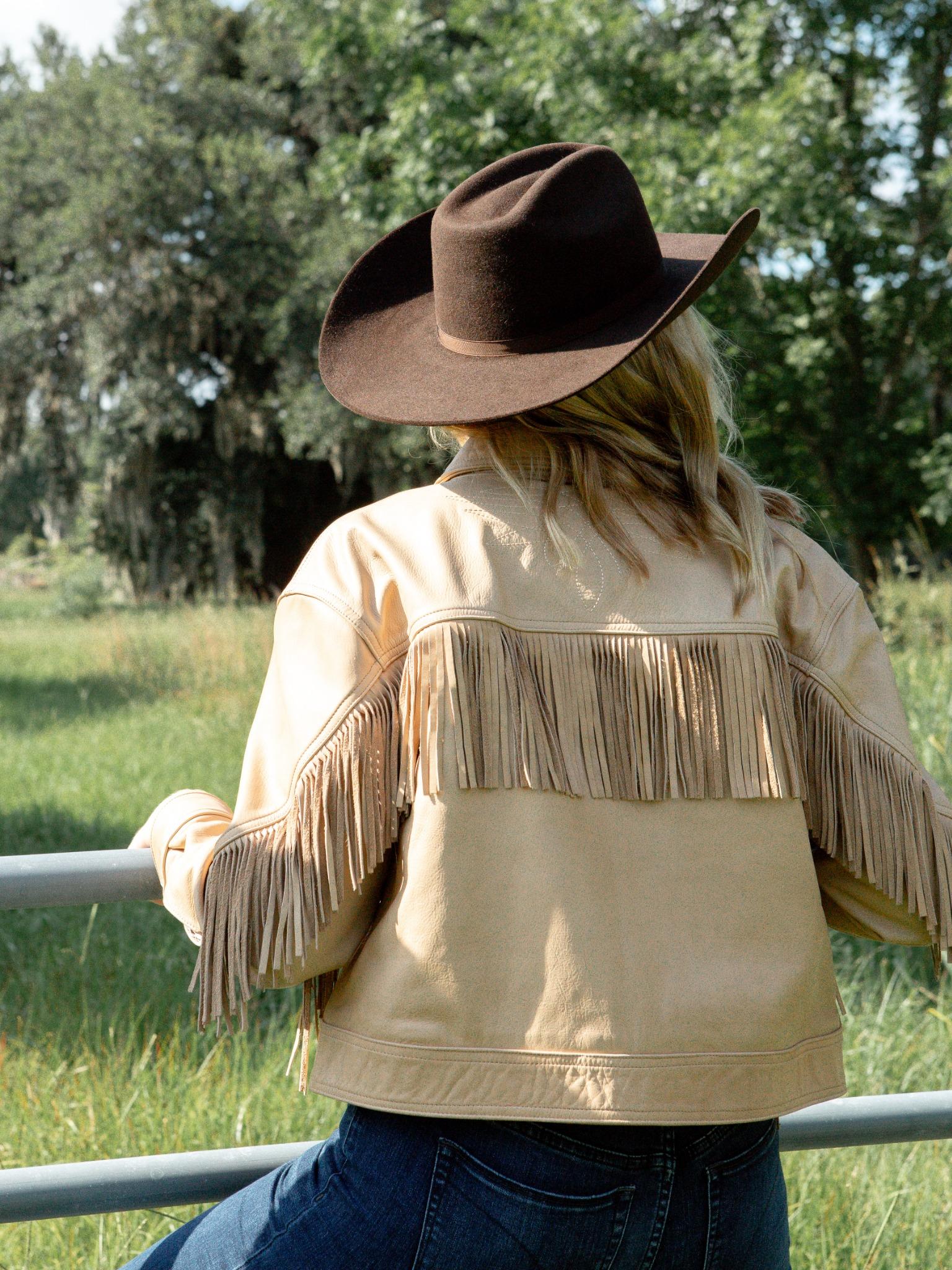 The Twisted Fringe of Desperado's Western Rider Leather Jacket